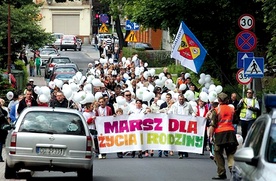 W pochodach uczestniczyły najczęściej całe rodziny