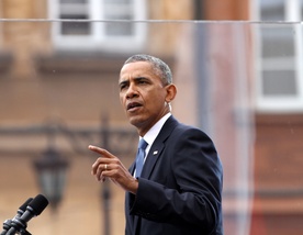 Obama: Polacy byli porzucani w godzinie próby