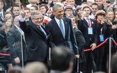 Barack Obama na pl. Zamkowym