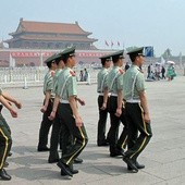 Plac Tiananmen: więcej policji niż turystów