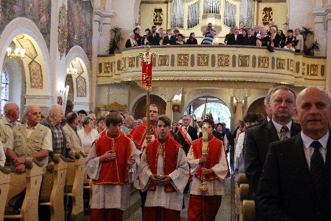 Poświęcenie dzwonnicy Ksiądz Jerzy w Rumi