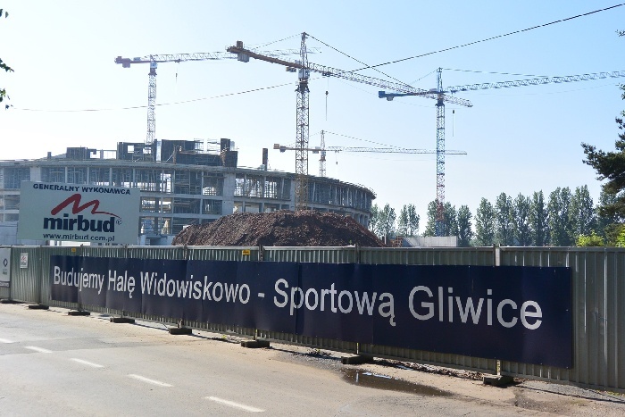 Powstaje Hala Gliwice