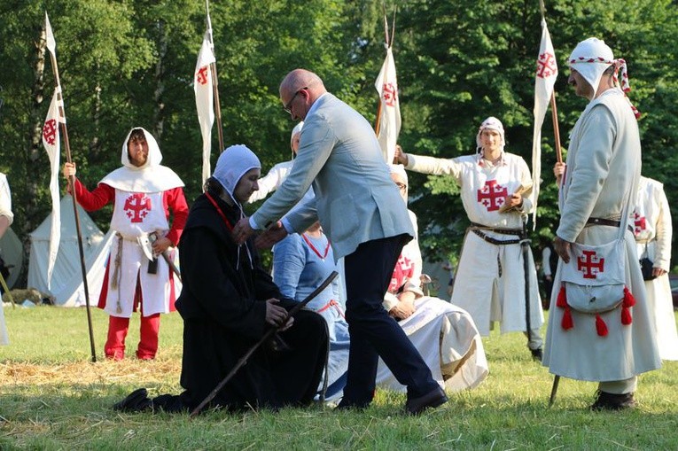  V Zjazd Rycerstwa Chrześcijańskiego w Chorzowie - rozdanie nadród