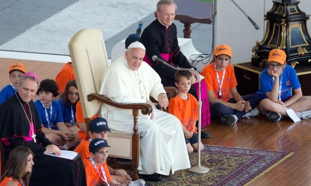 Papież o łagodnych i o plotkarzach