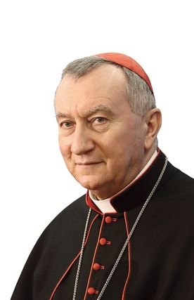 Kard. Pietro Parolin sekretarz stanu Stolicy Apostolskiej, członek Rady Kardynałów przygotowującej reformę Kurii Rzymskiej, doktor prawa kanonicznego. Ma 59 lat.