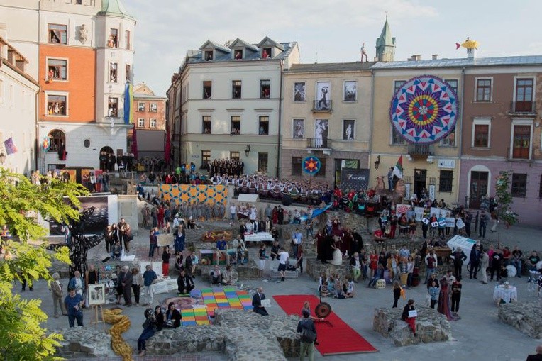 Przedstawiciele lubelskiej kultury stworzyli malowniczy obraz