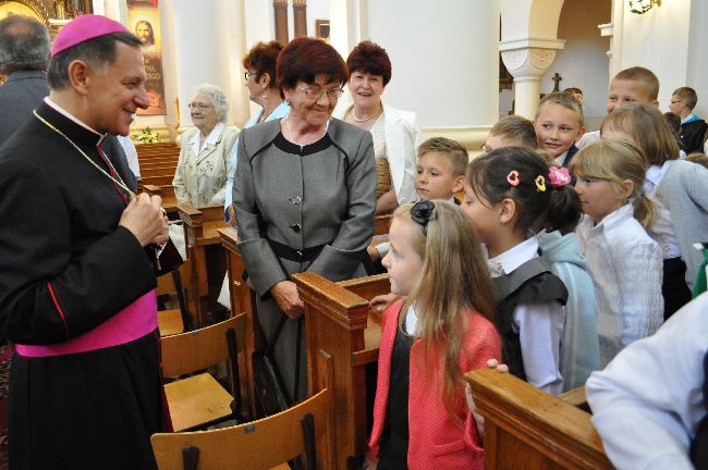 Abp Mokrzycki w Wieczfni Kościelnej