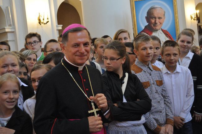 Abp Mokrzycki w Wieczfni Kościelnej