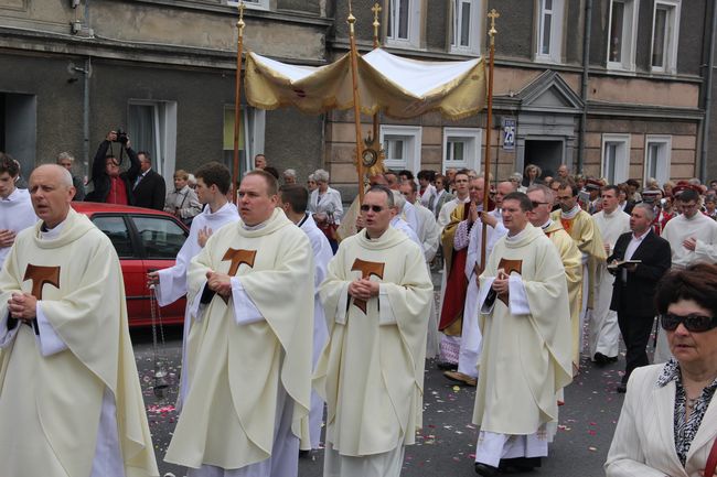 Procesja Bożego Ciała w Koszalinie