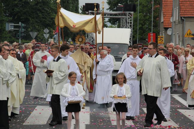 Procesja Bożego Ciała w Koszalinie