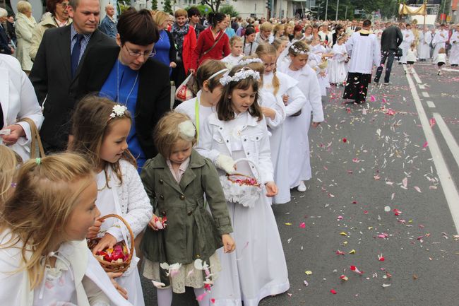 Procesja Bożego Ciała w Koszalinie