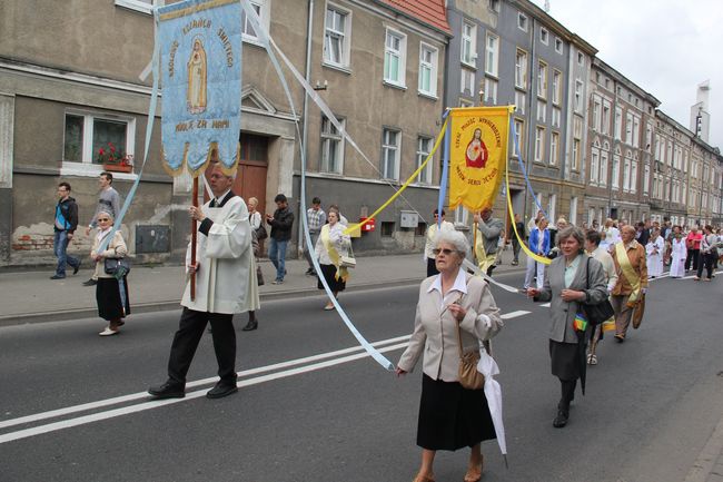 Procesja Bożego Ciała w Koszalinie