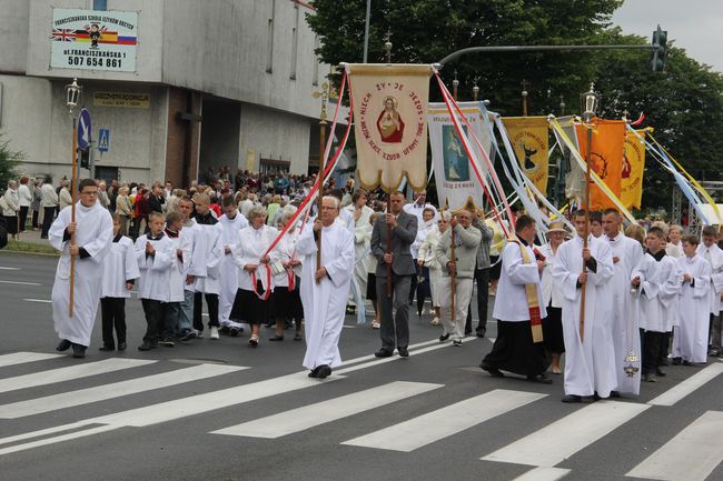 Procesja Bożego Ciała w Koszalinie