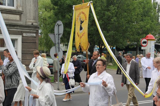 Procesja Bożego Ciała w Koszalinie