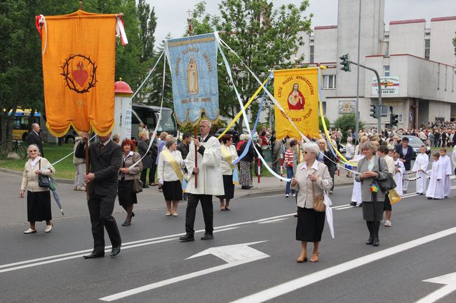 Procesja Bożego Ciała w Koszalinie