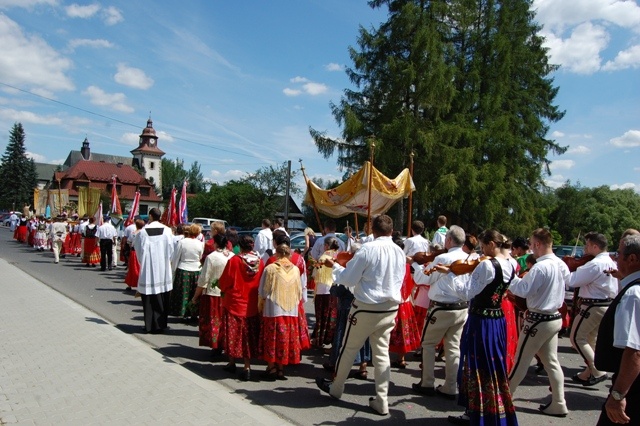 Góralska Procesja na Boże Ciało