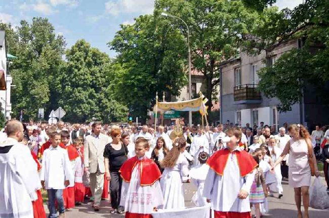 Boże Ciało w Ciechanowie