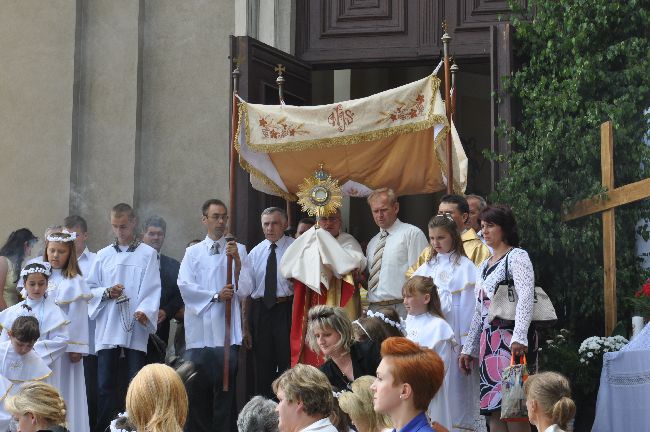 Boże Ciało w Opinogórze