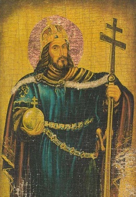 Patron Węgier - św. Stefan I 