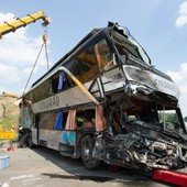 Zmarł mężczyzna z polskiego minibusa