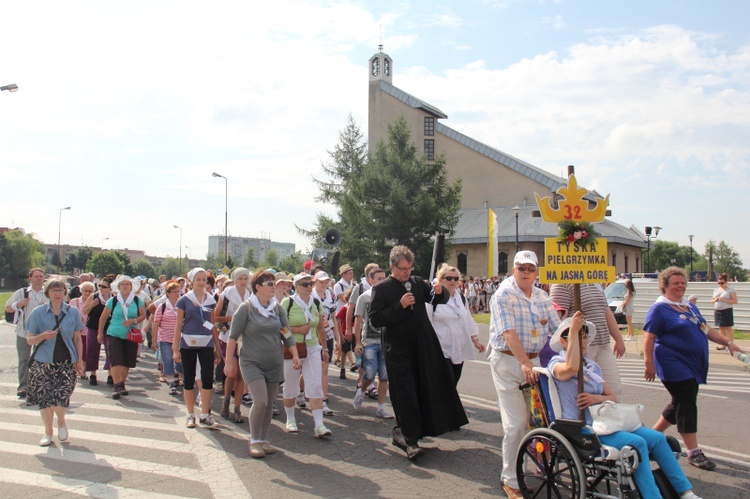 Wymarsz Tyskiej Pielgrzymki na Jasną Górę