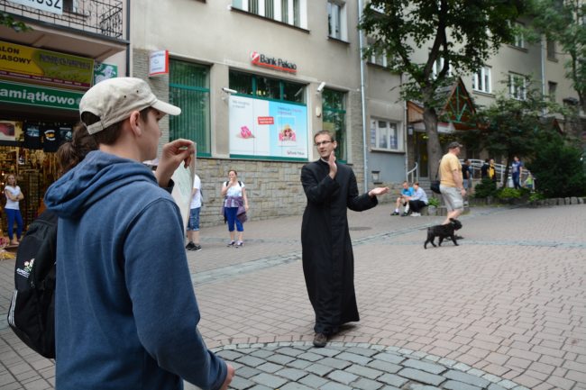 Oazowicze ewangelizowali na Krupówkach