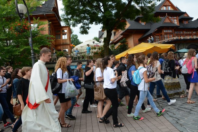 Oazowicze ewangelizowali na Krupówkach