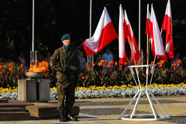 Obchody rocznicy wybuchu powstania warszawskiego