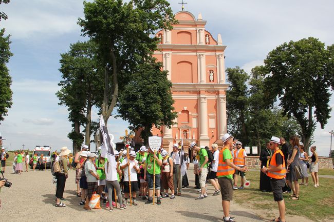 Wyjście pieszej pielgrzymi ze Skrzatusza