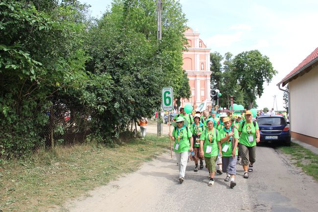 Wyjście pieszej pielgrzymi ze Skrzatusza