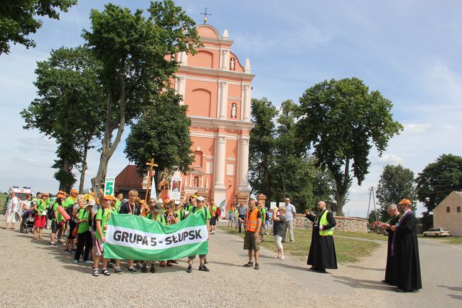 Wyjście pieszej pielgrzymi ze Skrzatusza