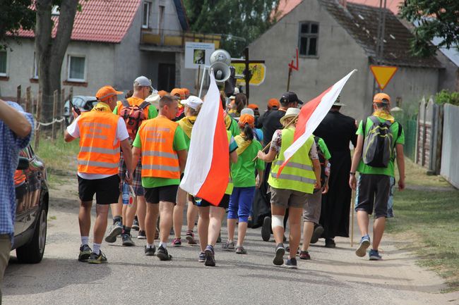 Wyjście pieszej pielgrzymi ze Skrzatusza