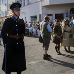 Powstańcza barykada w Koszalinie