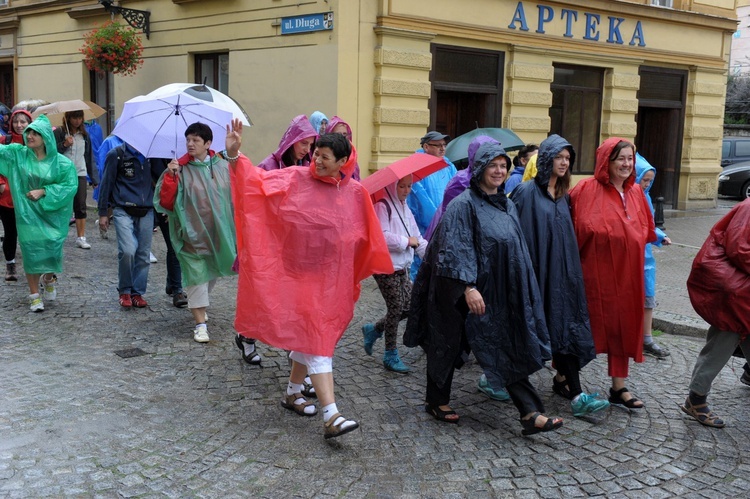 Wyjście pielgrzymki 