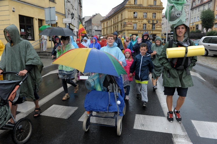 Wyjście pielgrzymki 