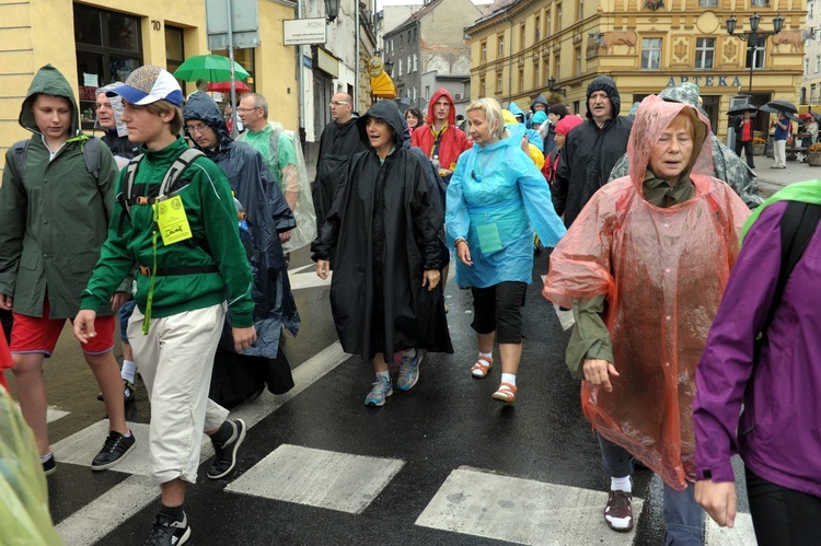 Wyjście pielgrzymki 