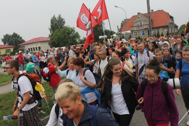 Kościół parafialny na szlaku