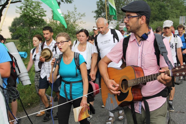 34. Piesza Pielgrzymka Wrocławska - dzień drugi