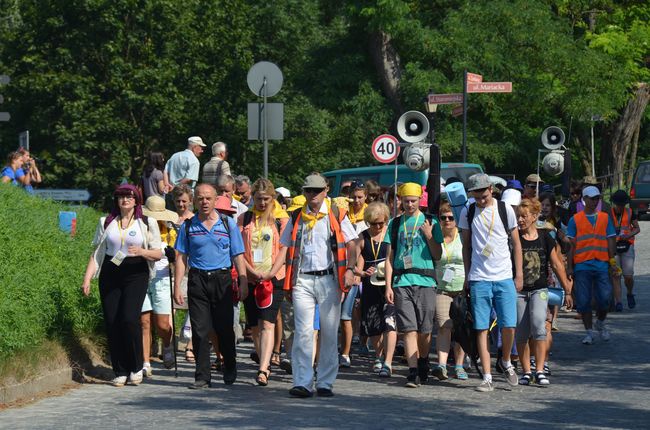 Sandomierska Pielgrzymka na trasie