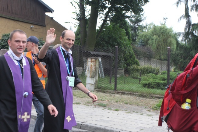 Ostatnie pątnicze metry...