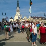 Jubileusz "Orzecha" i wejście na Jasną Górę