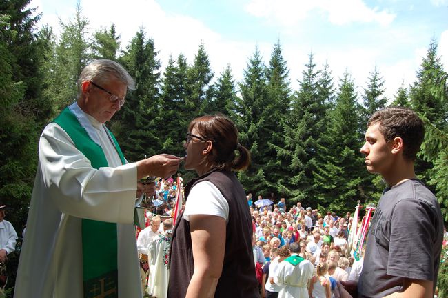 Msza św. w intencji ojczyzny na Turbaczu