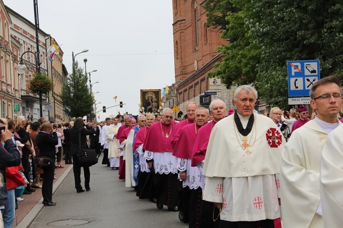 Pielgrzymka kobiet do Piekar - początek uroczystości