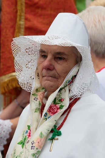 Pielgrzymka kobiet do Piekar - przed Mszą św.