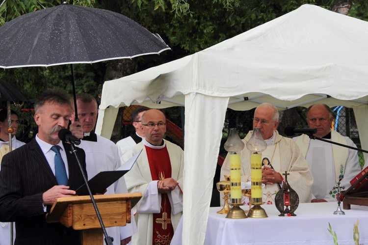 Msza św. na skwerze bł. Bolesławy Lament