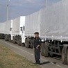 Rosyjskie ciężarówki przekroczyły granicę Ukrainy