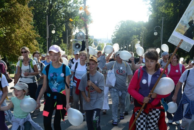 Wejście na Jasną Górę