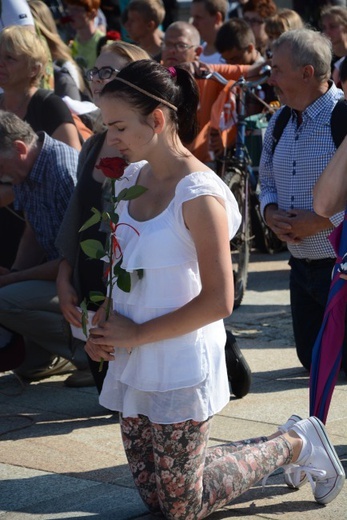 Wejście na Jasną Górę