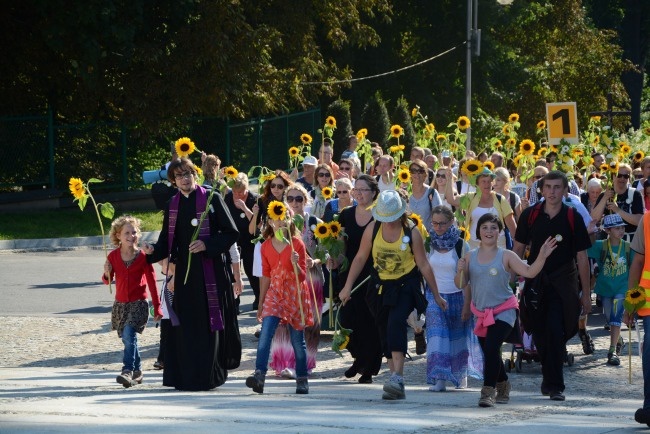 Wejście na Jasną Górę