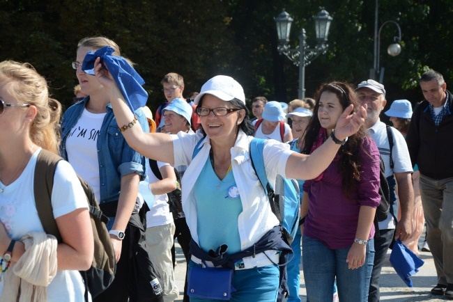 Wejście na Jasną Górę c.d.